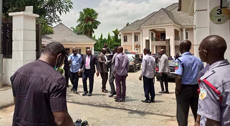 Shots fired as EFCC breaks into Okorocha’s home