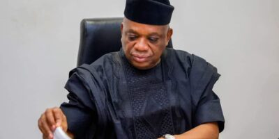 Orji Kalu formally pulls out of presidential race, picks Senate form