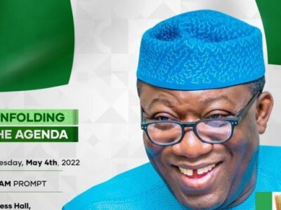 Fayemi to join APC presidential race Wednesday