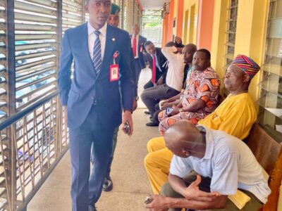 PICTORIAL: EFCC Chairman arrives courtroom for trial of Nadabo Energy Ltd