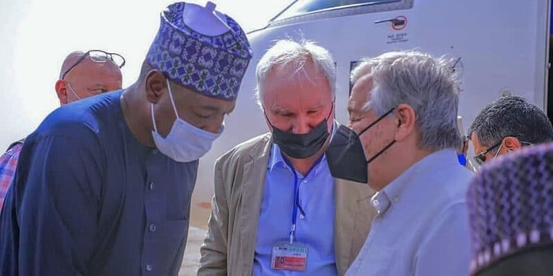 UN Secretary-General, Antonio Guterres arrives Nigeria on first official visit