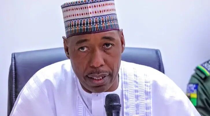 Borno Governor, Zulum dissolves cabinet