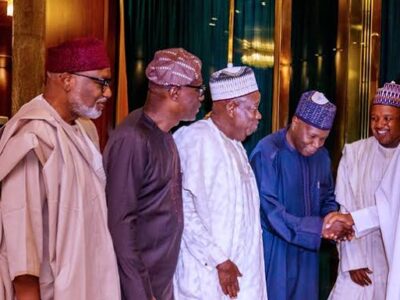 JUST IN: Buhari, APC Governors meet ahead of party’s presidential primary