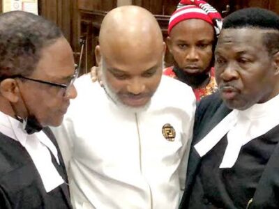 Court denies Nnamdi Kanu’s bail application