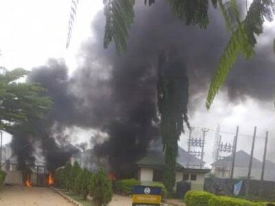 Abuja okada riders on rampage, set houses ablaze in estate