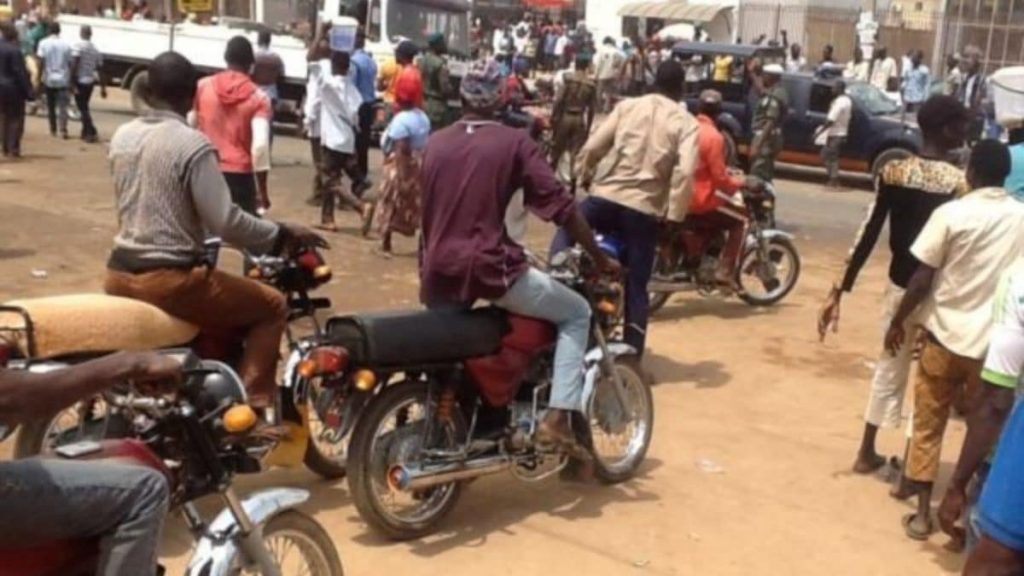 Police, okada riders clash in Lagos over ban leave many injured