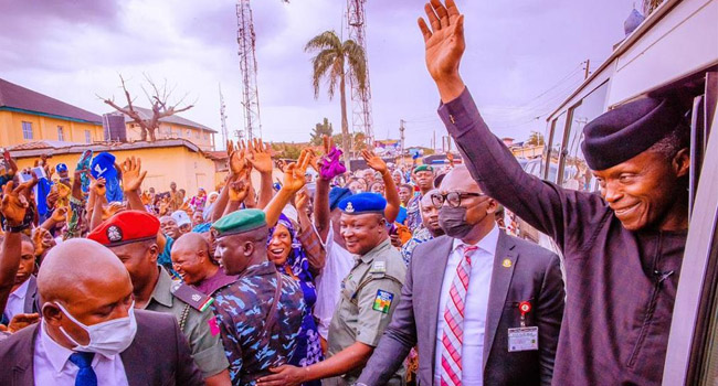 2023: Osinbajo meets Osun delegates, vows to hit ground running as president