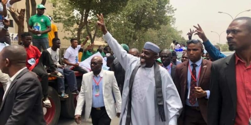 JUST IN: Okorocha storms venue of APC convention