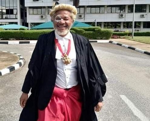 ICYMI: Drama as lawyer storms Supreme Court dressed as native doctor