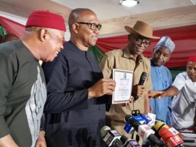 2023: Peter Obi gets certificate of return as Labour Party presidential candidate