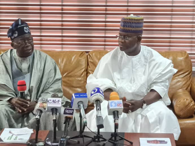 JUST IN: Yahaya Bello donates campaign office to Tinubu