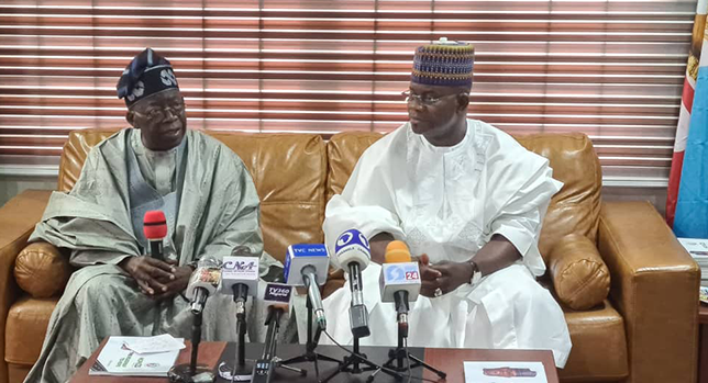JUST IN: Yahaya Bello donates campaign office to Tinubu