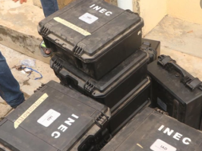 Ekiti Guber Poll: INEC distributes election materials (PHOTOS)