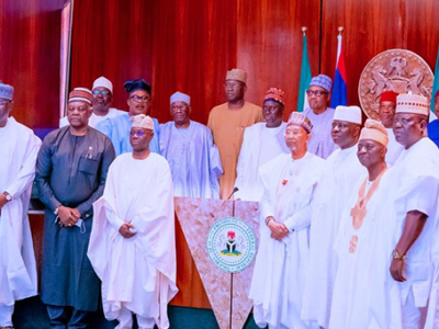 Defection: Aggrieved APC Senators meet with Buhari in Abuja