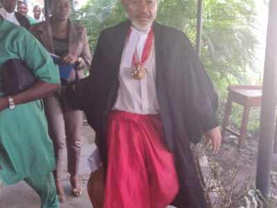 Lawyer again dresses like ‘juju priest’ to attend proceedings at court
