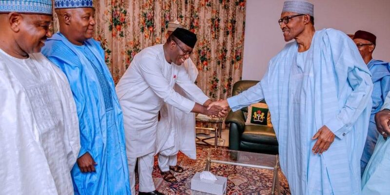 Buhari meets APC governors in Aso Rock