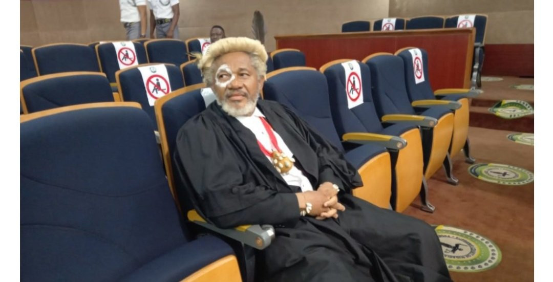 ICYMI: Drama as lawyer storms Supreme Court dressed as native doctor