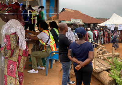 Ekiti residents troop out for governorship election