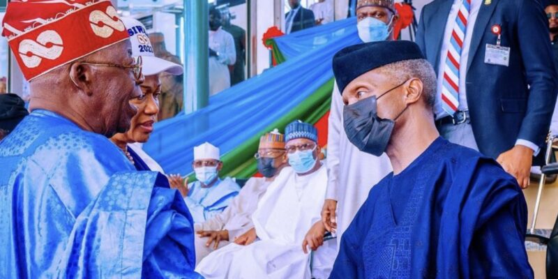 JUST IN: Osinbajo congratulates Tinubu on his victory at APC presidential primary