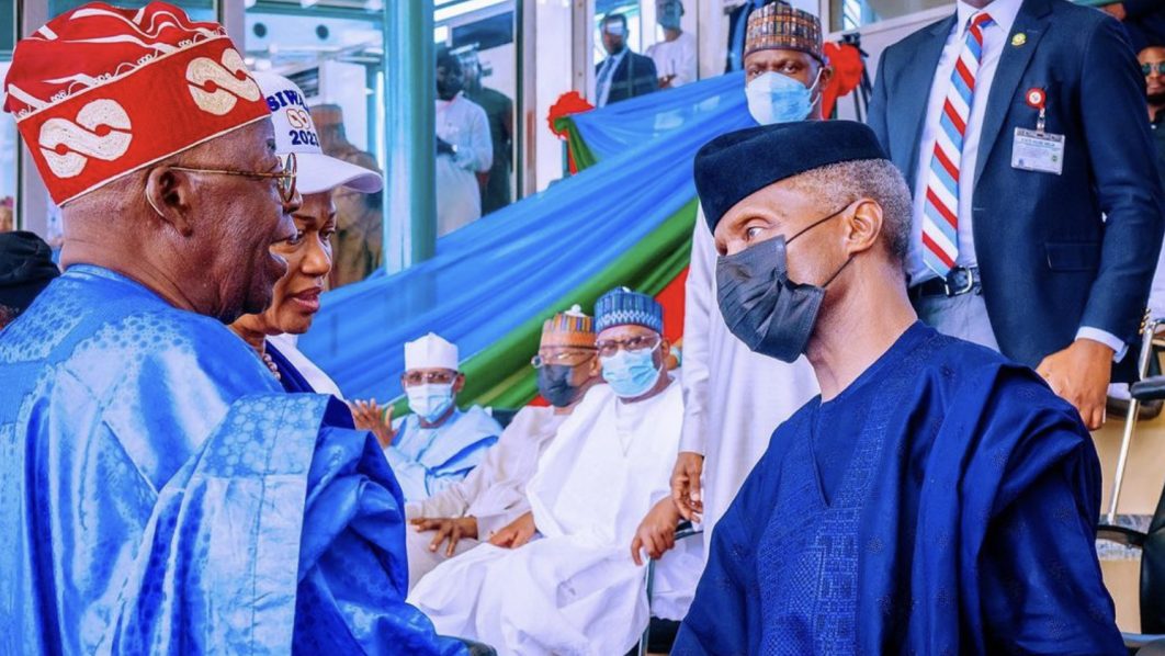 JUST IN: Osinbajo congratulates Tinubu on his victory at APC presidential primary