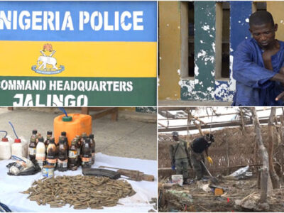 Police arrest Boko Haram bomb manufacturer in Taraba
