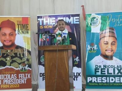 UPDATE: APC presidential aspirant, Nicholas Felix steps down for Osinbajo