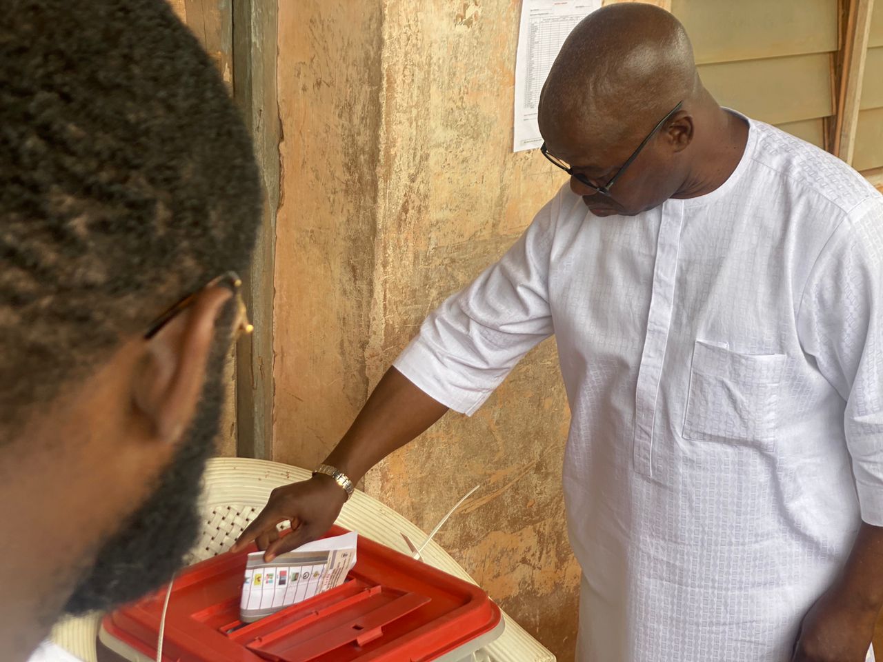 #EkitiDecides: Segun Oni clinches 218 of 244 votes to win polling unit