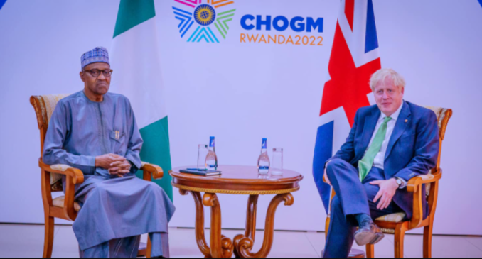 Johnson offered condolences on some recent attacks in Nigeria, particularly on churches.