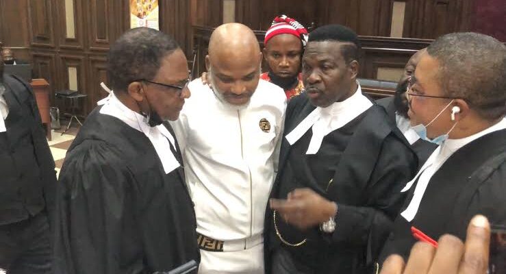 BREAKING: Court dismisses Nnamdi Kanu’s fresh application for bail