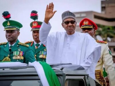 Buhari, Service Chiefs, others attend Democracy Day parade at Eagles Square