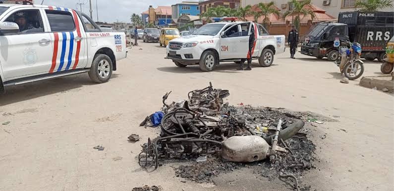 One dead as okada ban takes off in Lagos