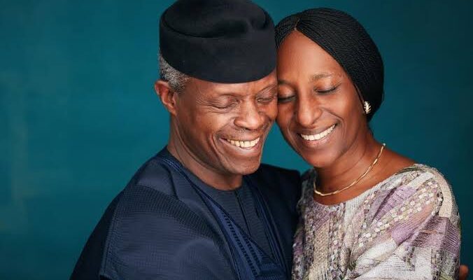 ‘I’m proud of you:’ Dolapo Osinbajo eulogises husband after APC presidential primary