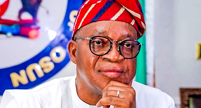 BREAKING: Court dismisses suit seeking disqualification of Oyetola as Osun APC governorship candidate