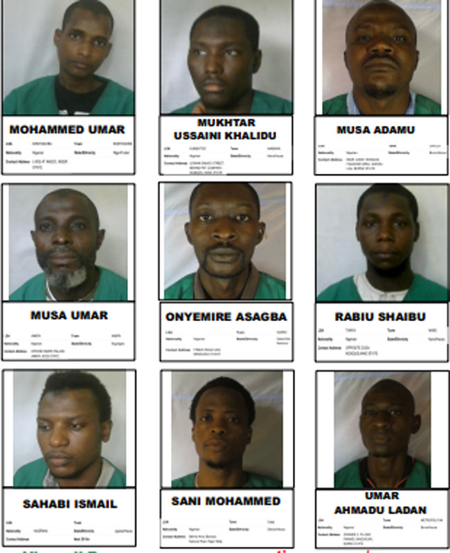 [JUST IN] Kuje Prison Attack: FG declares 33 Boko Haram Terrorists wanted