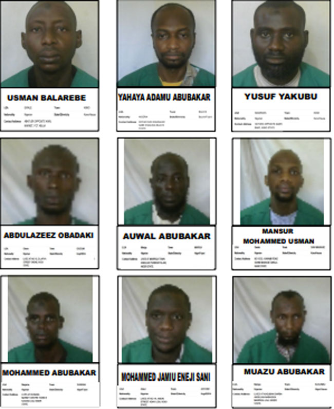 [JUST IN] Kuje Prison Attack: FG declares 33 Boko Haram Terrorists wanted