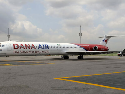 NCAA suspends Dana Air operations indefinitely