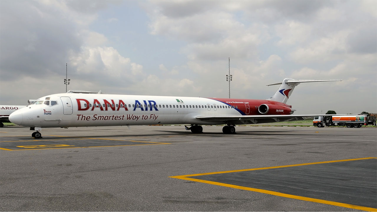 NCAA suspends Dana Air operations indefinitely