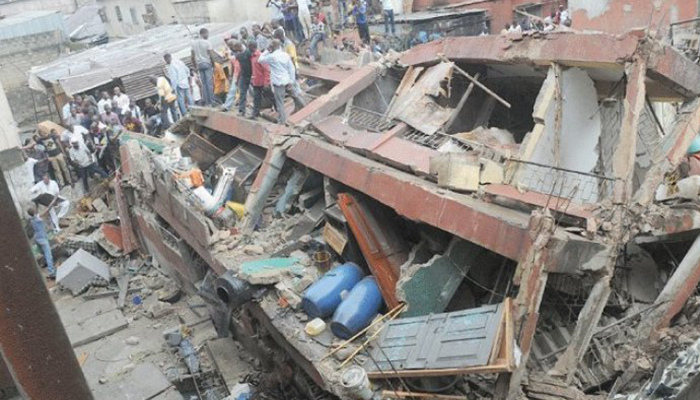 Again, Lagos records another building collapse