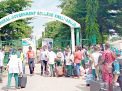 FG shuts FGC Kwali over security threat