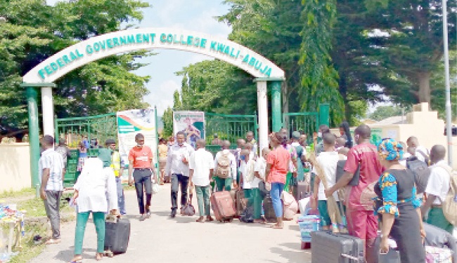 FG shuts FGC Kwali over security threat