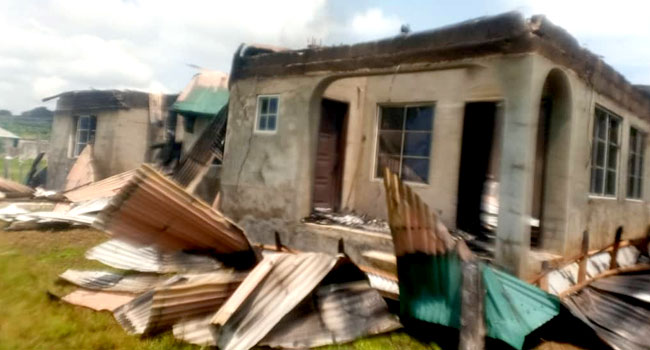 Man sets own house ablaze over frustration