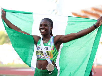 Tobi Amusan wins historic gold for Nigeria