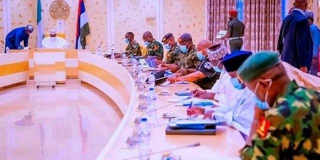 Kuje Prison Attack: Buhari presides over national security council meeting