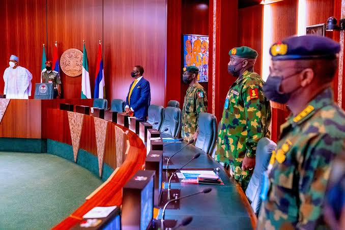JUST IN: Buhari presides over National Security Council meeting