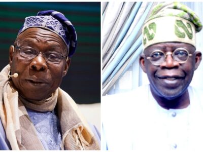 Presidency 2023: Tinubu, Obasanjo meet behind closed-doors in Ogun