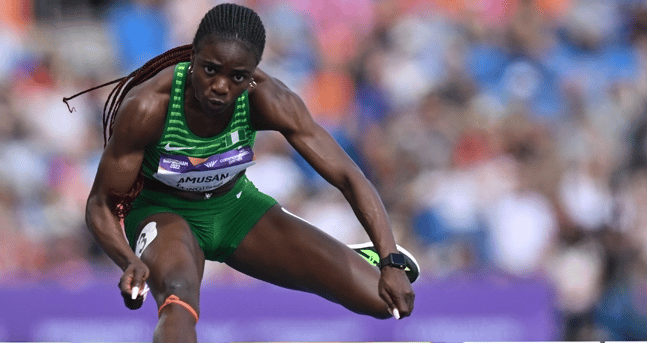 Amusan sparkles at Commonwealth Games, cruises to 100m hurdles final