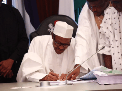 Buhari signs eight bills into law