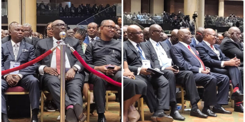 Peter Obi, Atiku Abubakar attend NBA Conference in Lagos
