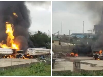 Gas plant explodes near RCCG Camp