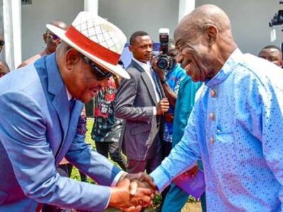 Wike gifts Odili multi-million naira house on 74th birthday